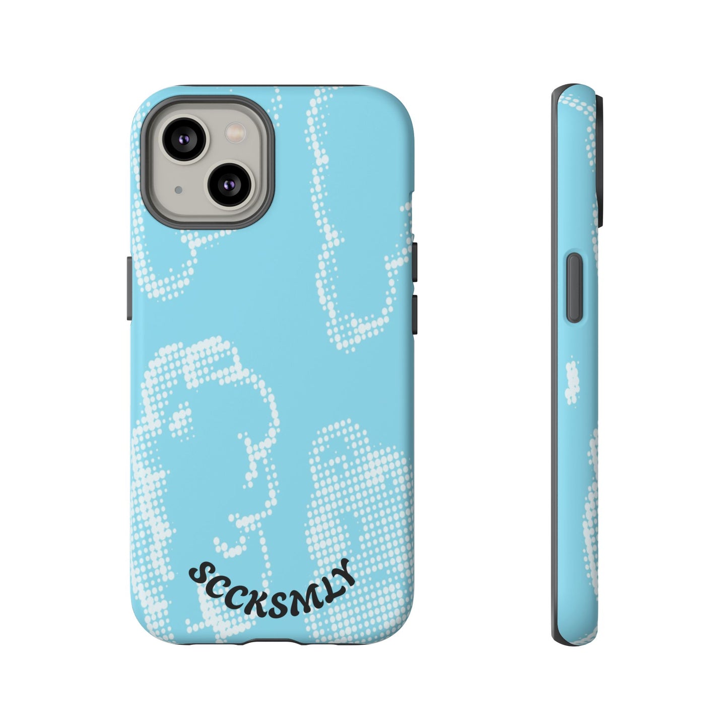 Comic Dot Sky Tough Phone Case for Apple