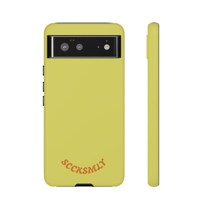SOLID Lemon Dijon Glaze Tough Case for Google Pixel