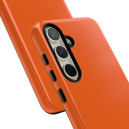 SOLID Tangerine Tough Case for Samsung
