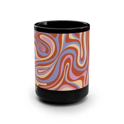 Mug Velvet Sunset 15 oz - Black