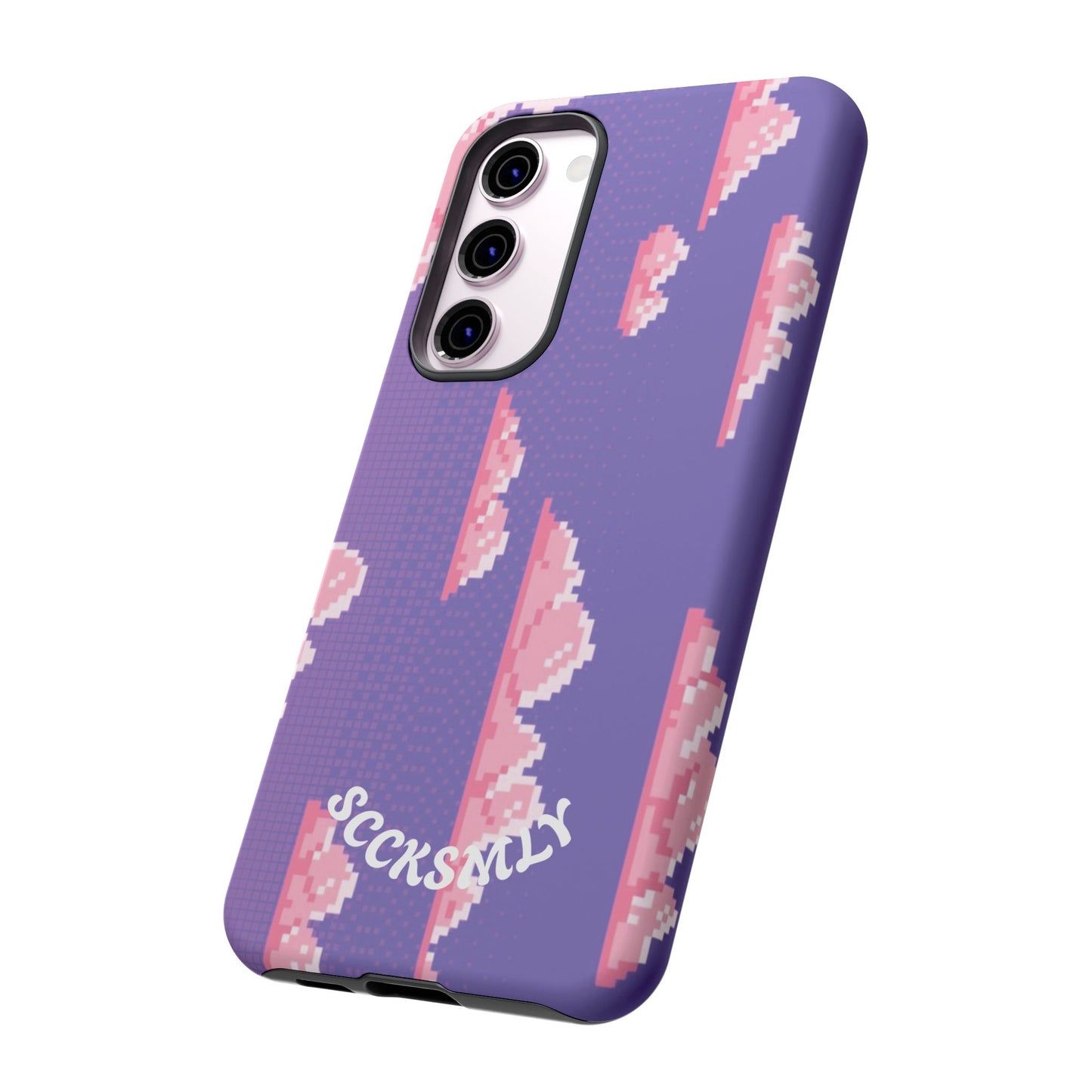 Purple Cotton Candy Sky Tough Phone Case for Samsung