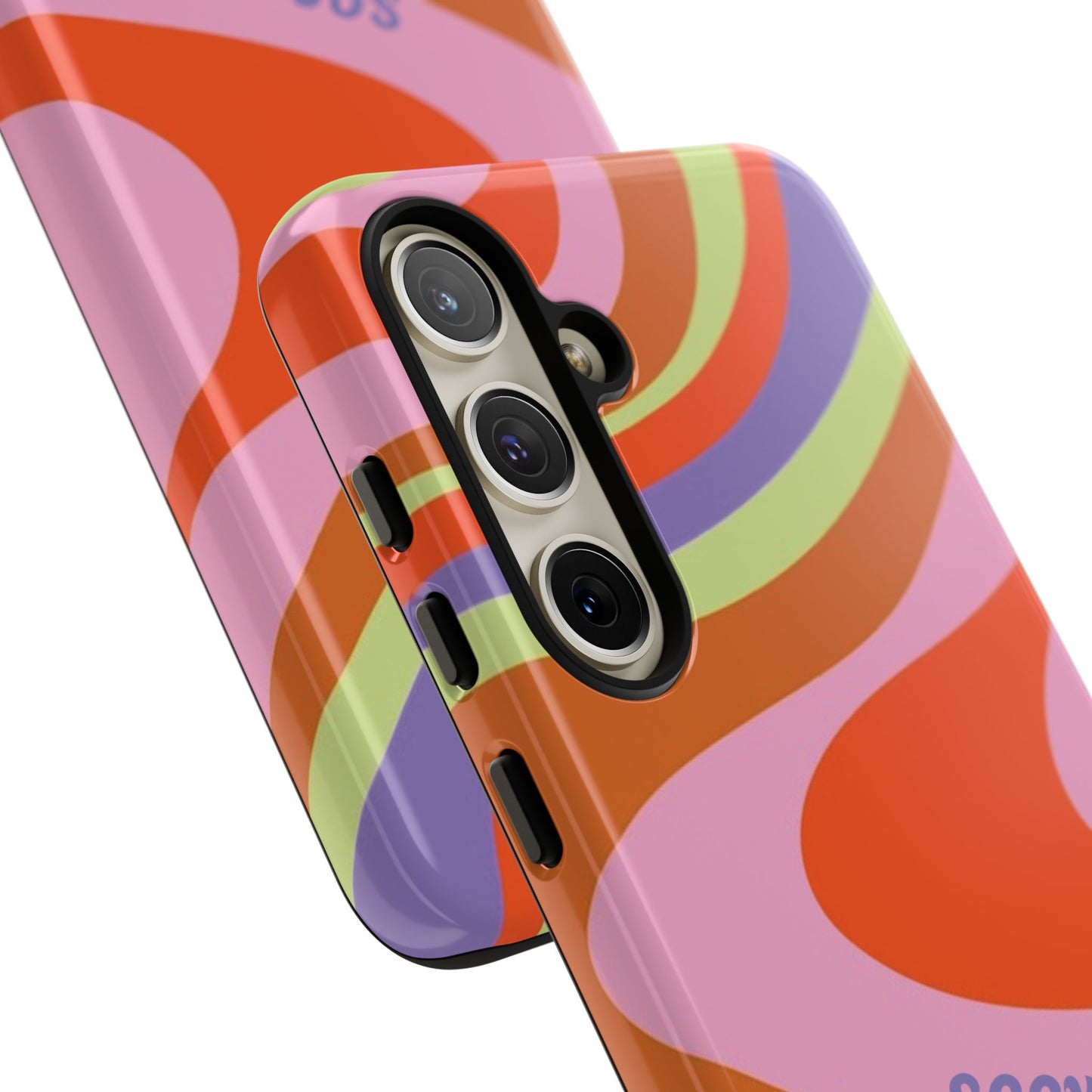 Curvy Swirl Phone Case for Samsung