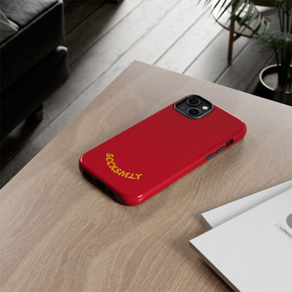 SOLID Calm Cherry Tough Case for Apple