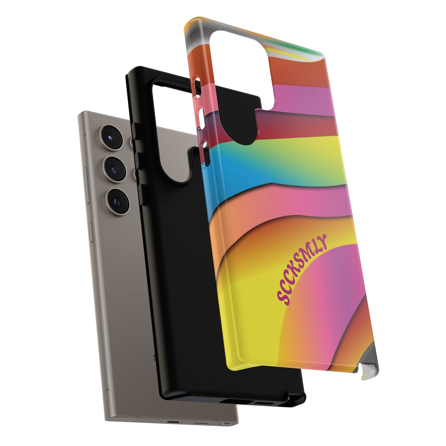 Modern Retro Rainbow Phone Case for Samsung