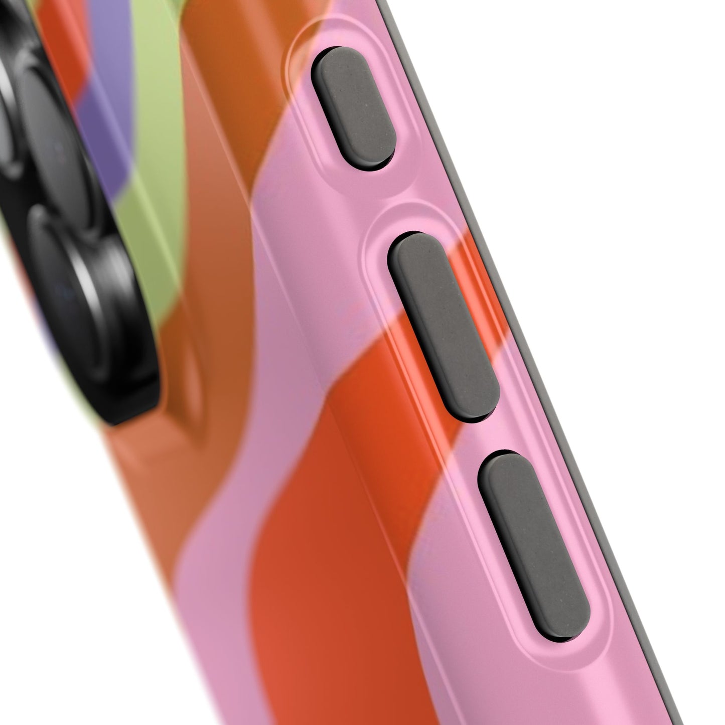 Curvy Swirl Phone Case for Apple