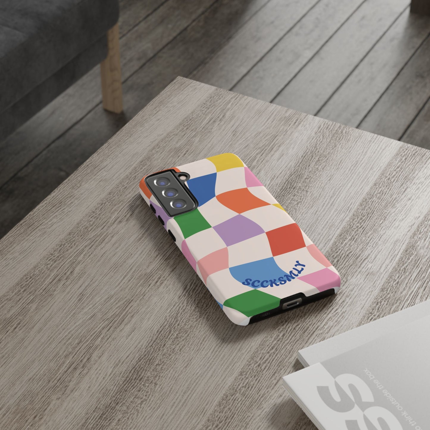 Checker Flicker Phone Case for Samsung