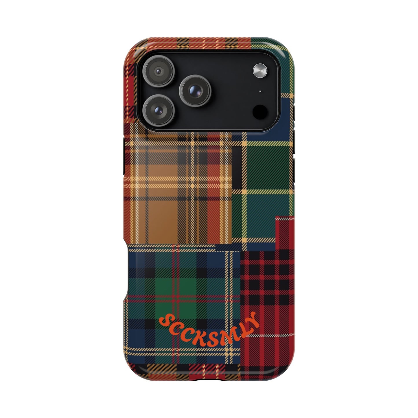 Heritage Hues Patchwork Tough Phone Case for Apple