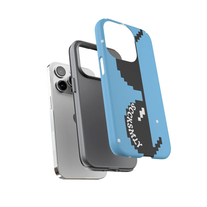Pixel Glass Tough Phone Case for Apple