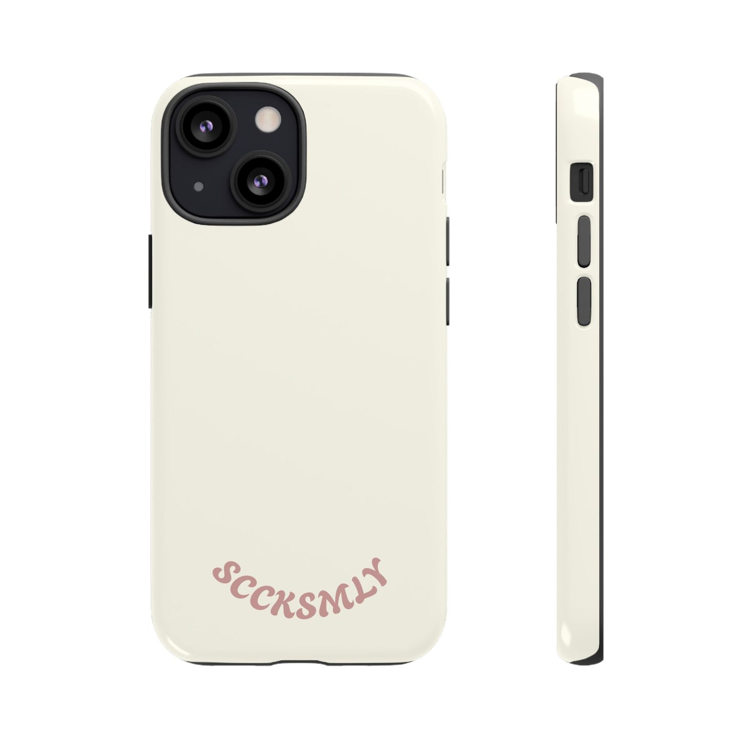 Sweet Oat Milk Tough Phone Case for Apple
