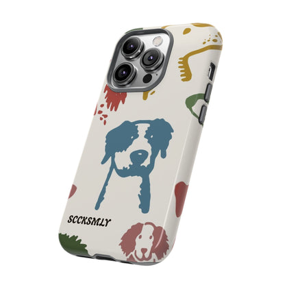Paws & Portraits Tough Phone Case for Apple