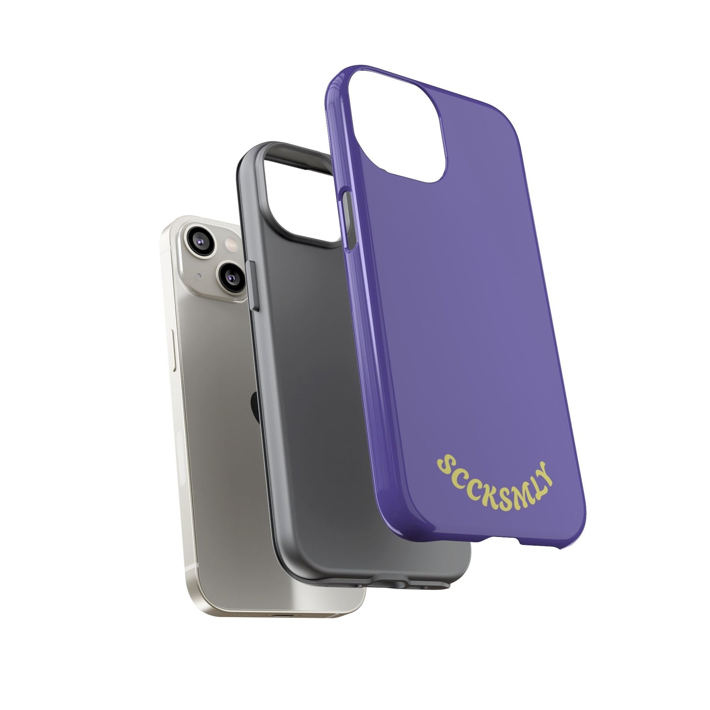 SOLID Dreamy Dusk Purple Tough Case for Apple