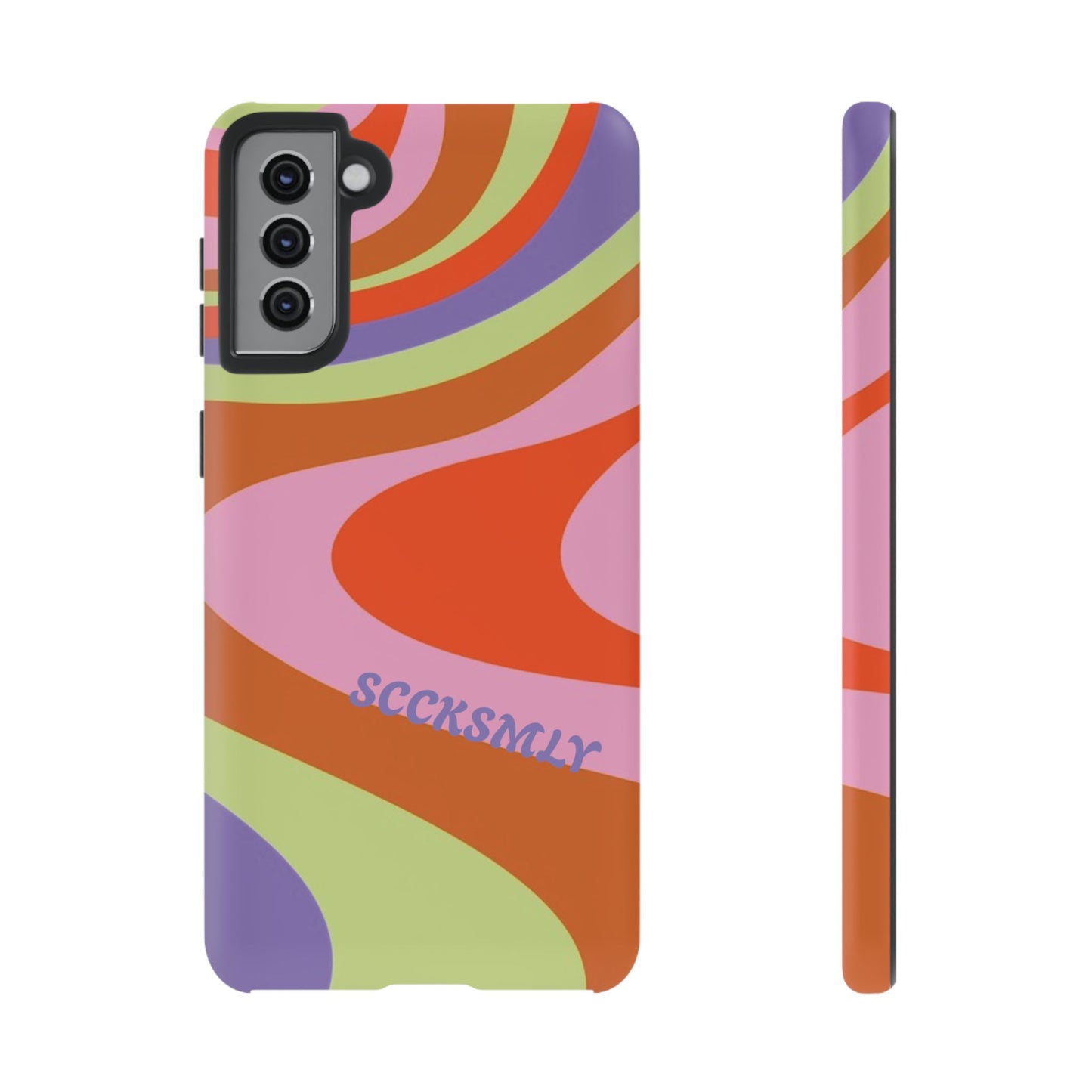 Curvy Swirl Phone Case for Samsung
