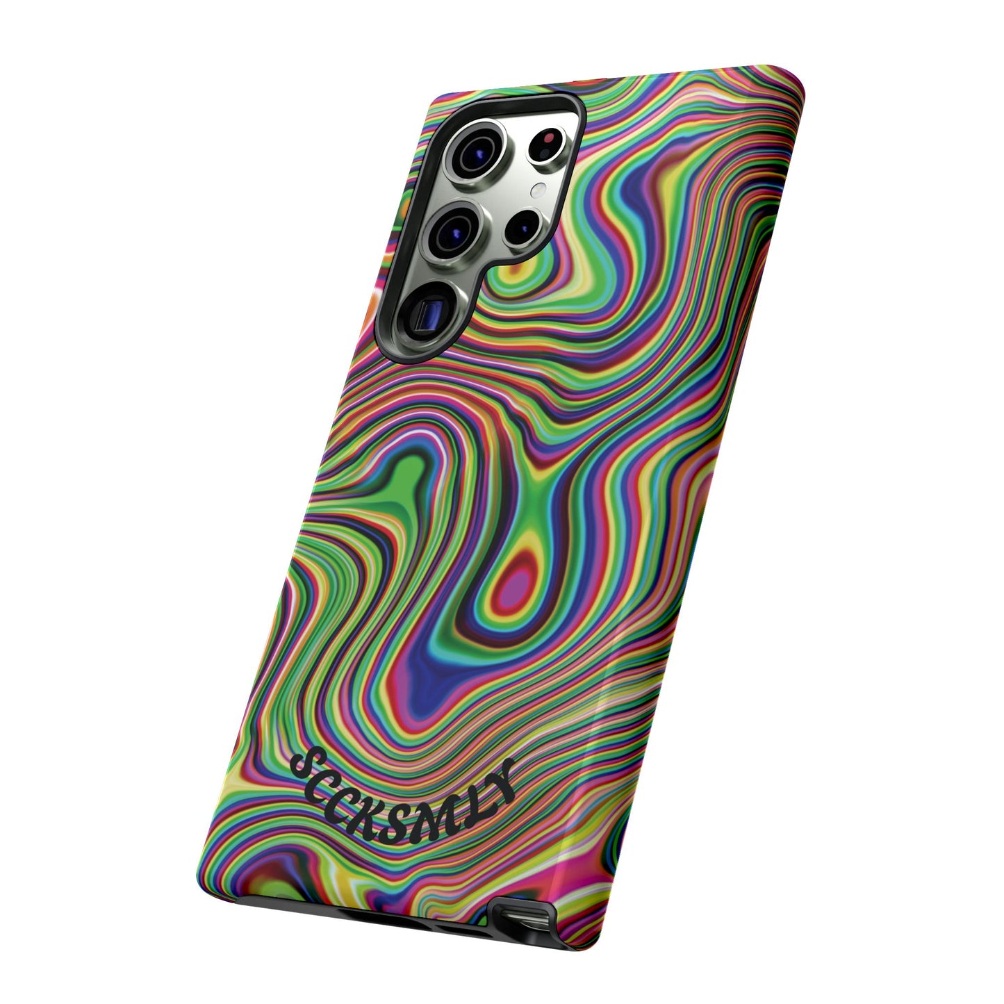 Acid Swirl Phone Case for Samsung