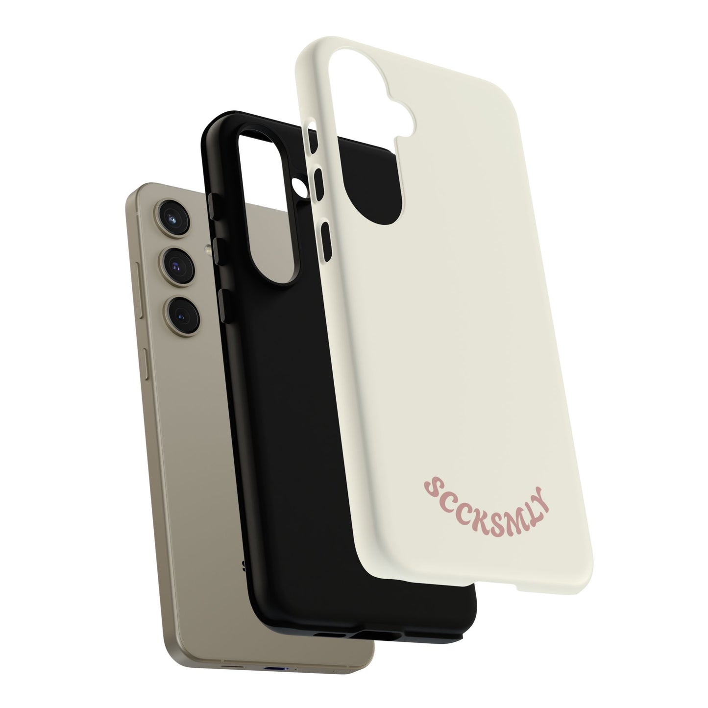 Sweet Oat Milk Tough Phone Case for Samsung