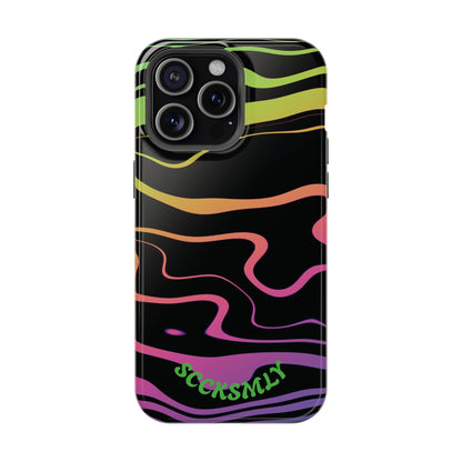 Dark Rainbow Phone Case for Apple