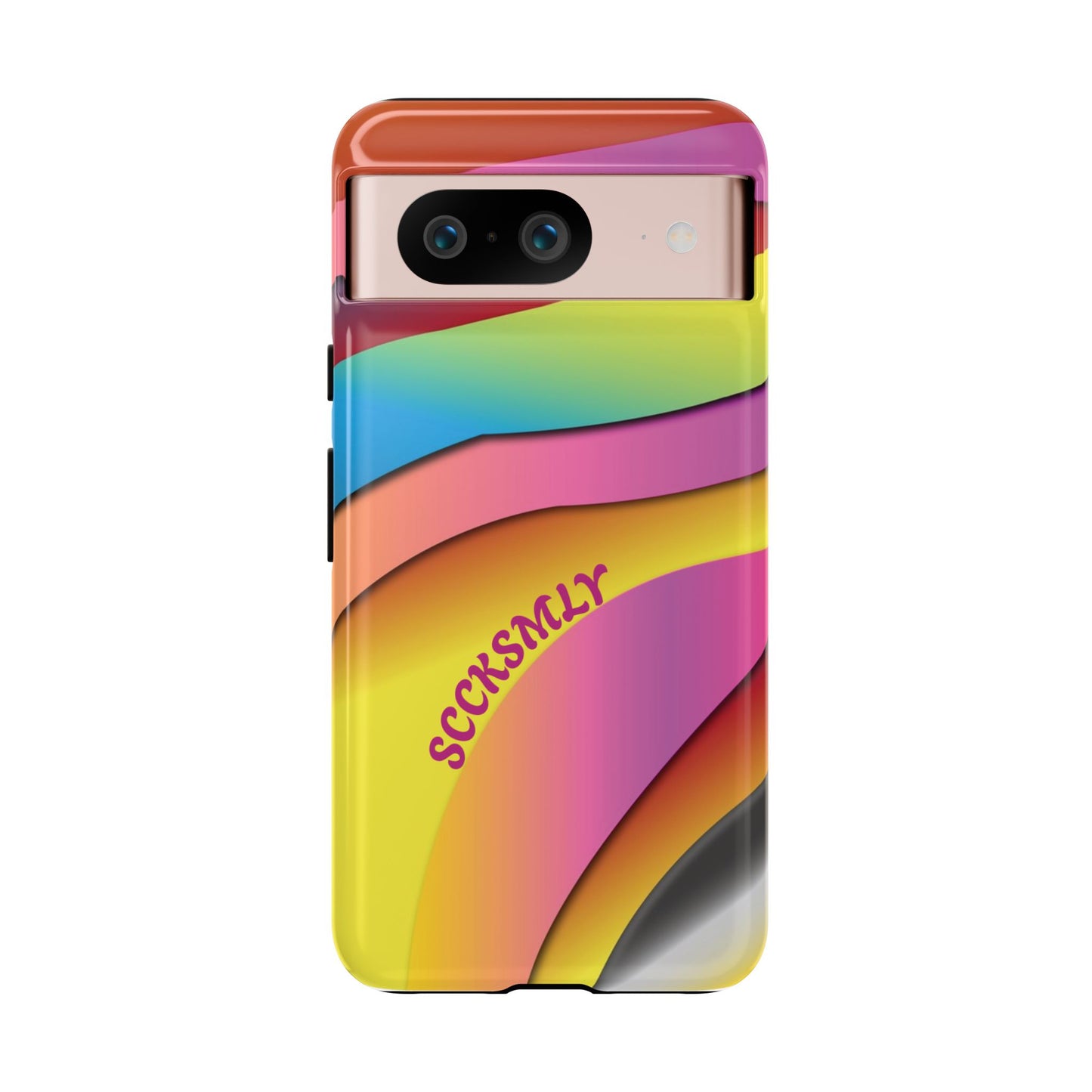 Modern Retro Rainbow Phone Case for Google Pixel
