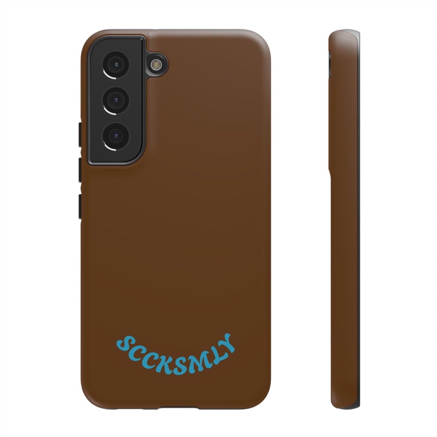 SOLID Chocolate Coco Tough Case for Samsung