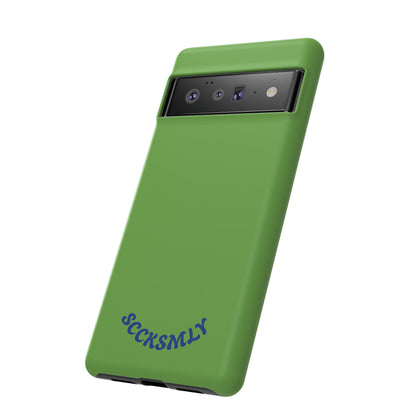 SOLID Matcha Moss Tough Phone Case for Google Pixel
