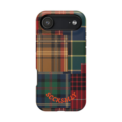 Heritage Hues Patchwork Tough Phone Case for Apple