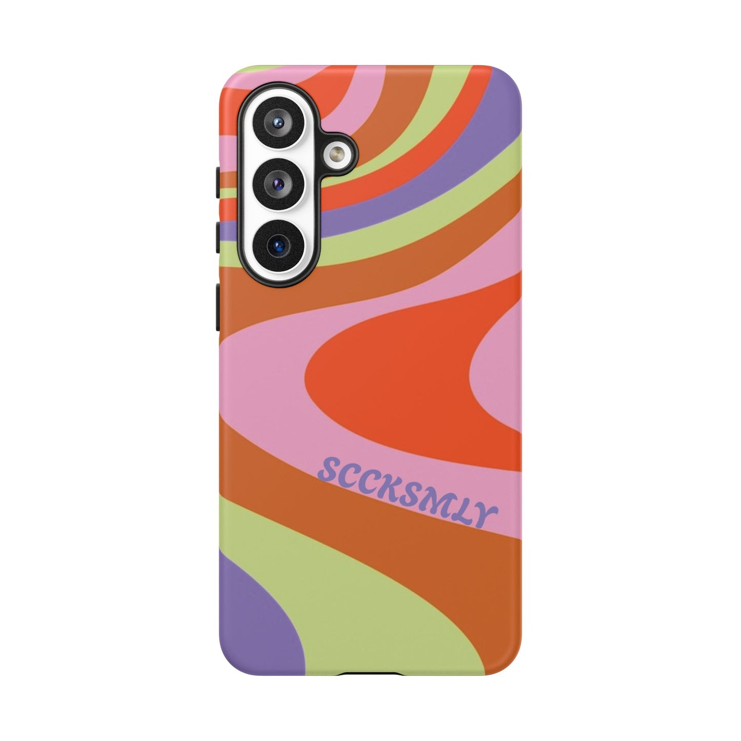 Curvy Swirl Phone Case for Samsung