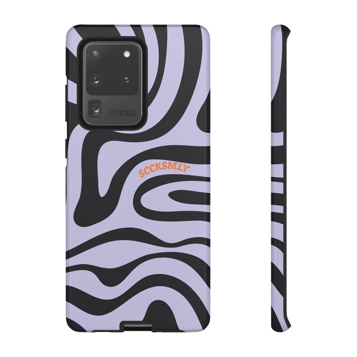 Purple Swirl Phone Case for Samsung