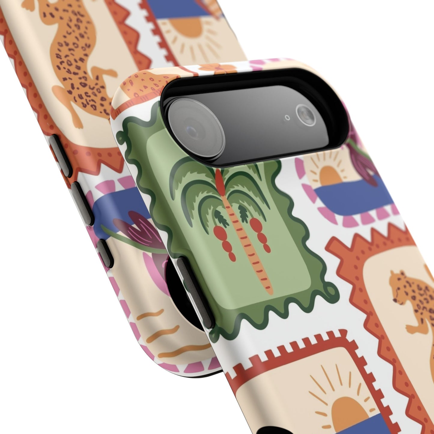 Tropical Print Phone Case for Apple