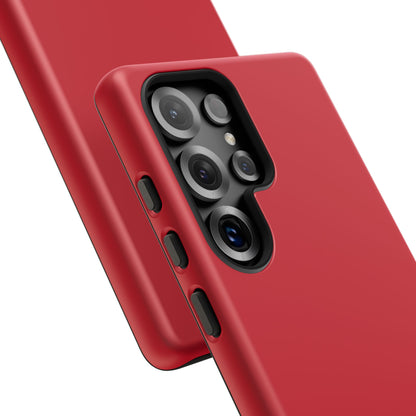 SOLID Calm Cherry Tough Case for Samsung