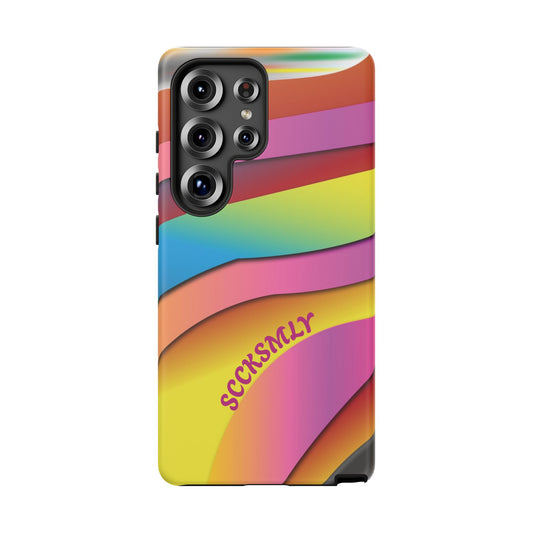 Modern Retro Rainbow Phone Case for Samsung