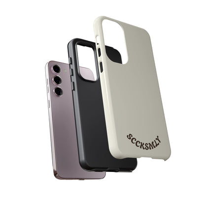 Cream Milk Chocolate Tough Phone Case for Samsung