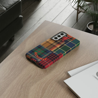 Heritage Hues Patchwork Tough Phone Case for Samsung