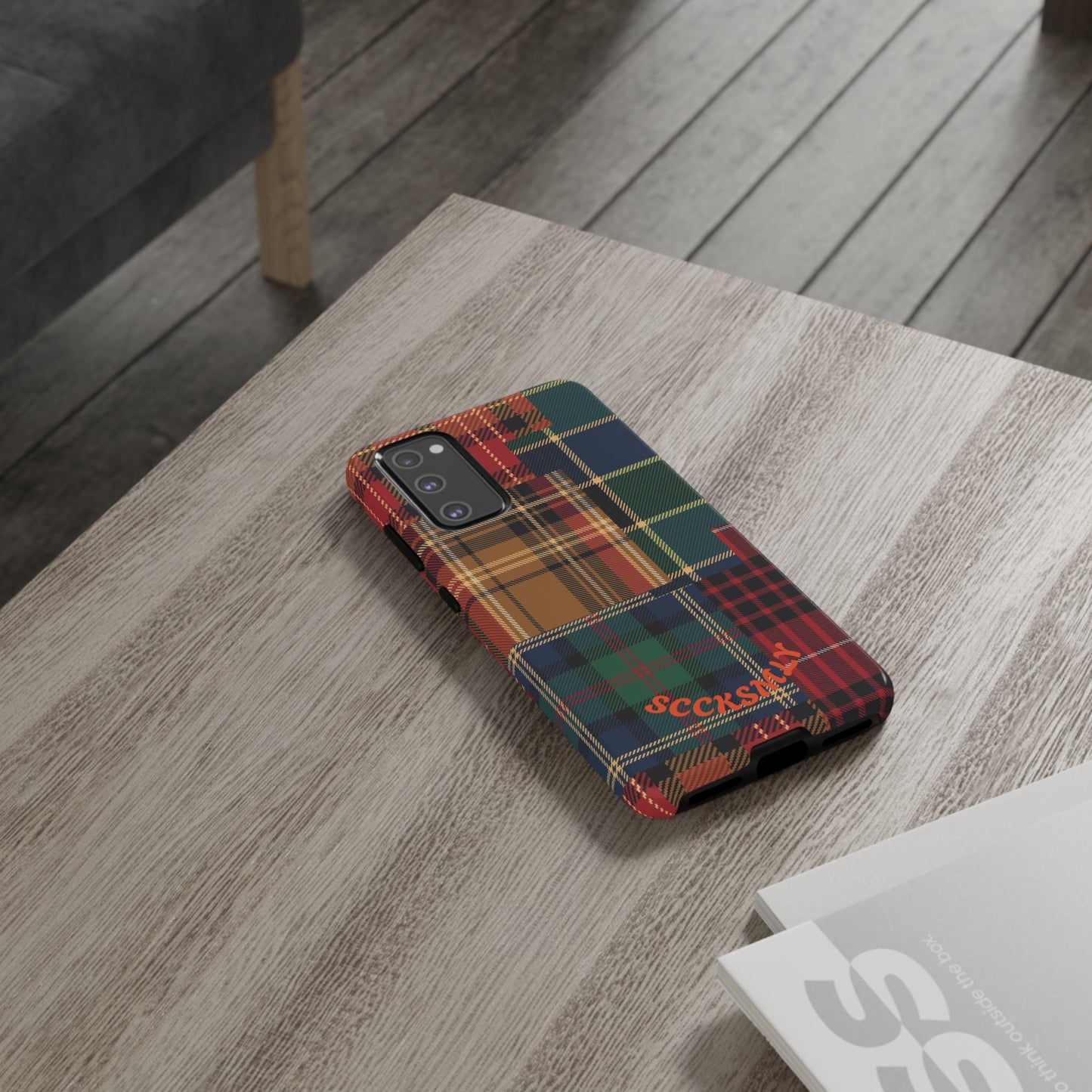 Heritage Hues Patchwork Tough Phone Case for Samsung