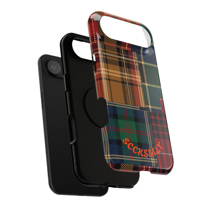Heritage Hues Patchwork Tough Phone Case for Apple