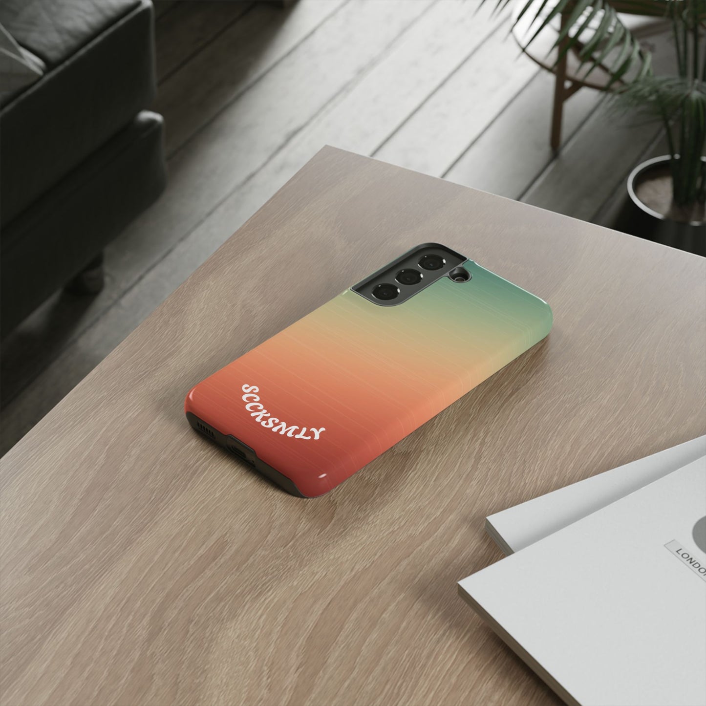 Warm Ombré Tough Phone Case for Samsung
