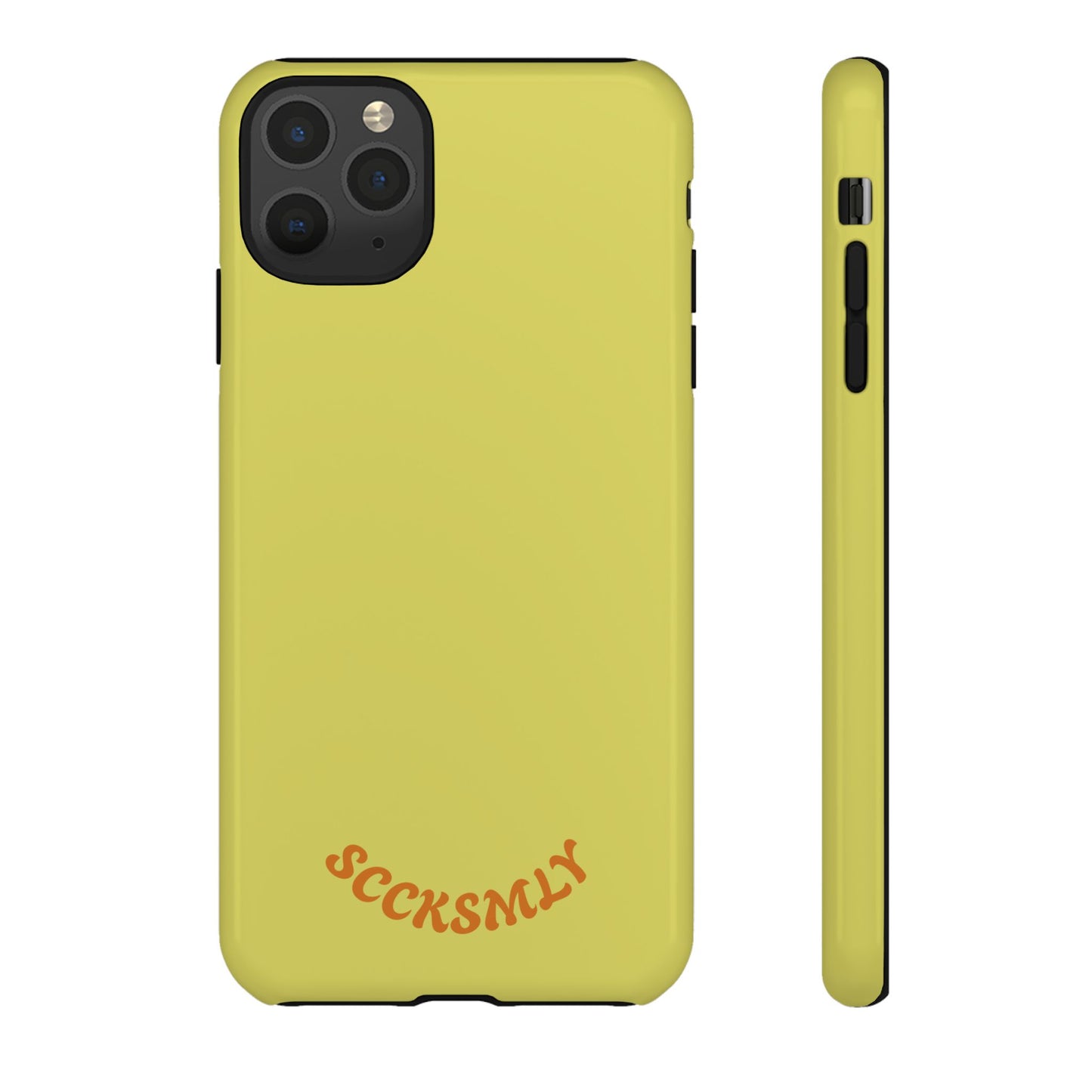 SOLID Lemon Dijon Glaze Tough Case for Apple