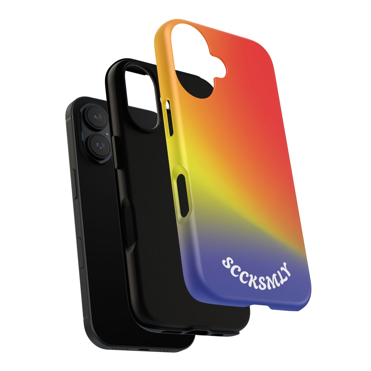 Volcanic Rain Tough Phone Case for Apple