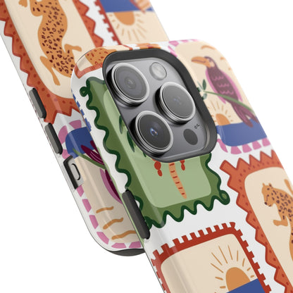 Tropical Print Phone Case for Apple