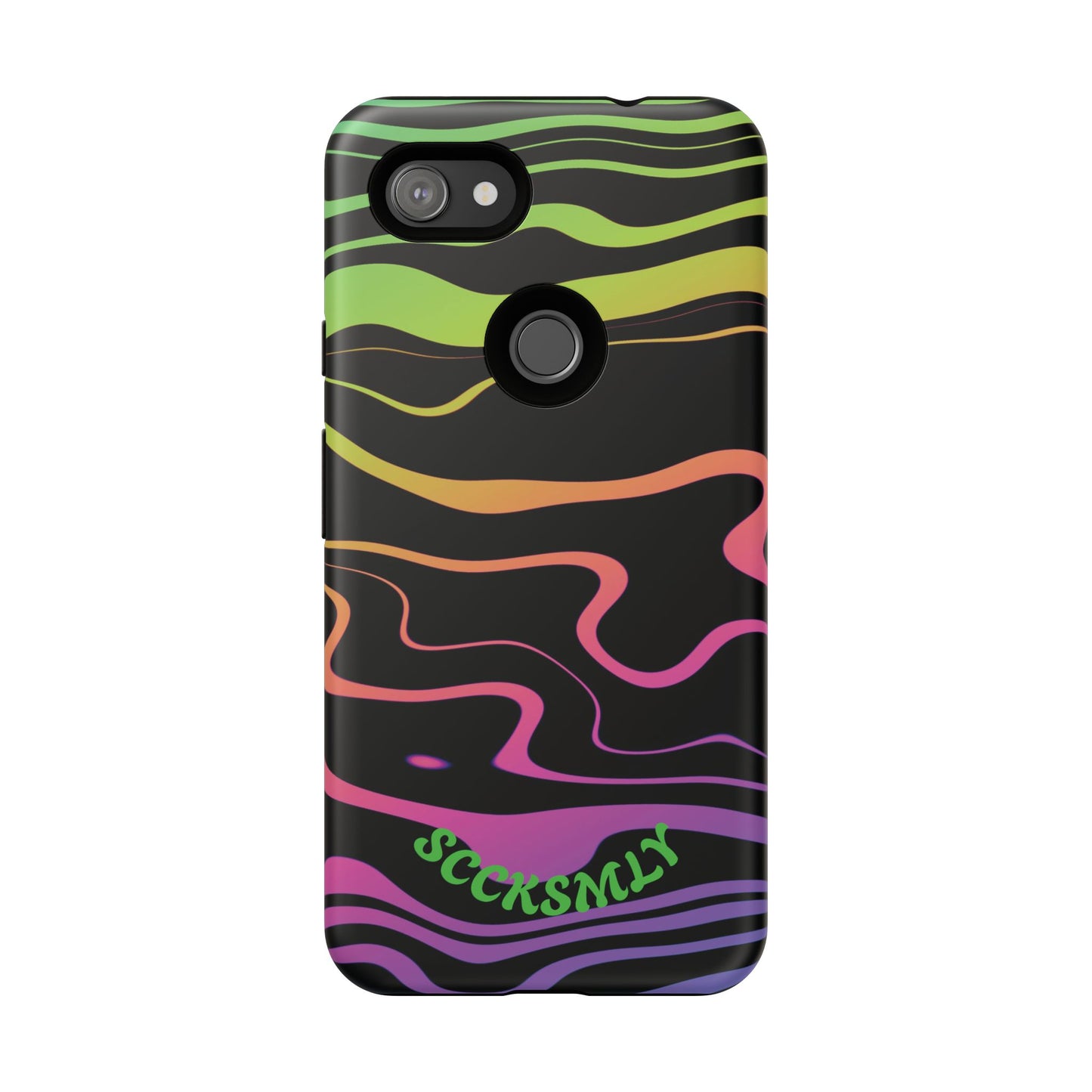 Dark Rainbow Phone Case For Google Pixel