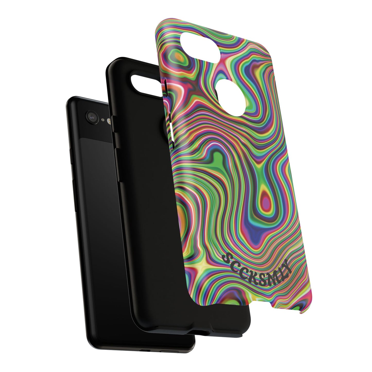 Acid Swirl Phone Case for Google Pixel