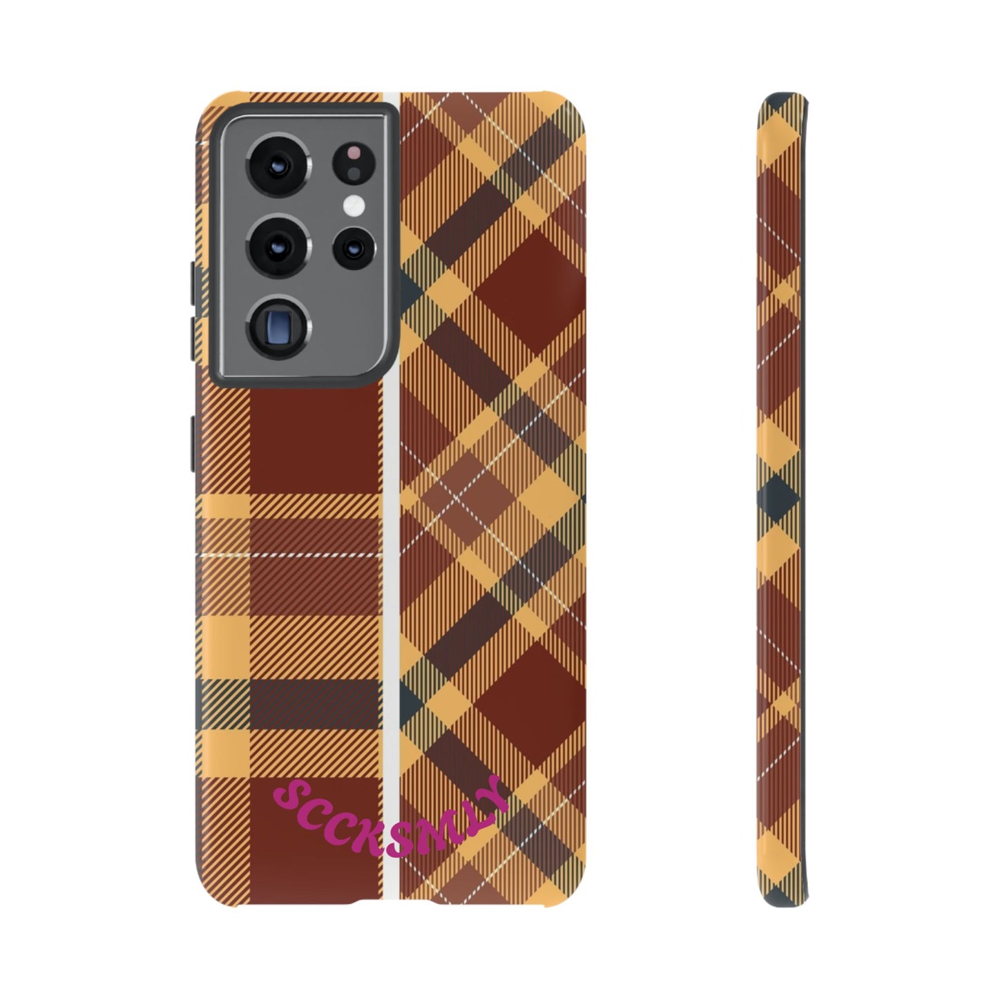 Autumn Plaid Phone Case for Samsung
