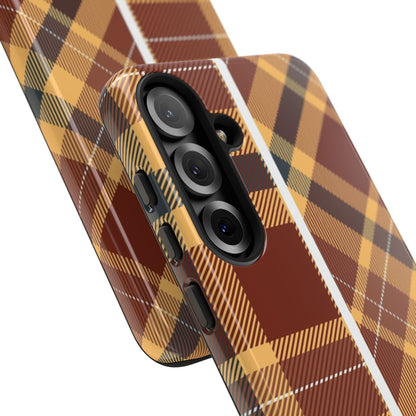 Autumn Plaid Phone Case for Samsung