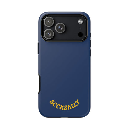 SOLID Cobalt Haze Tough Case for Apple