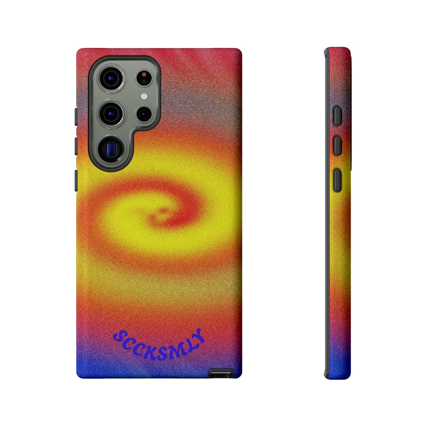 Toxic Spiral Tough Phone Case for Samsung