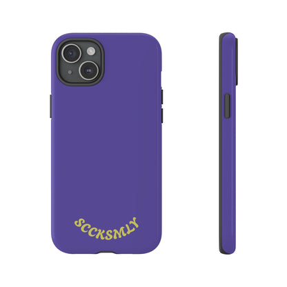 SOLID Dreamy Dusk Purple Tough Case for Apple
