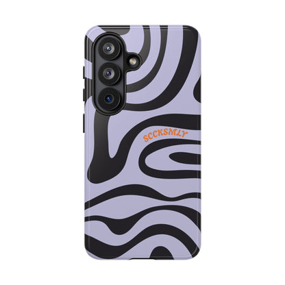 Purple Swirl Phone Case for Samsung