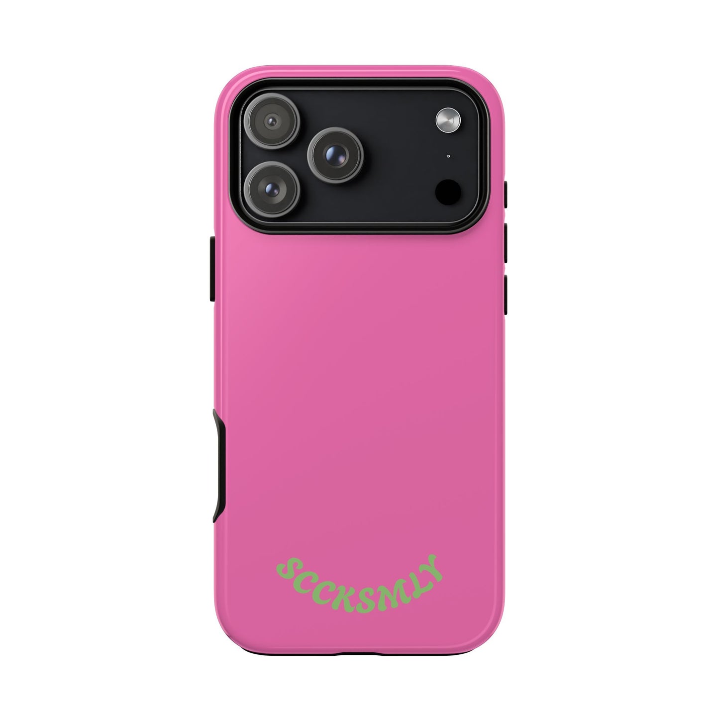 SOLID Sweet Static Pink Tough Case for Apple