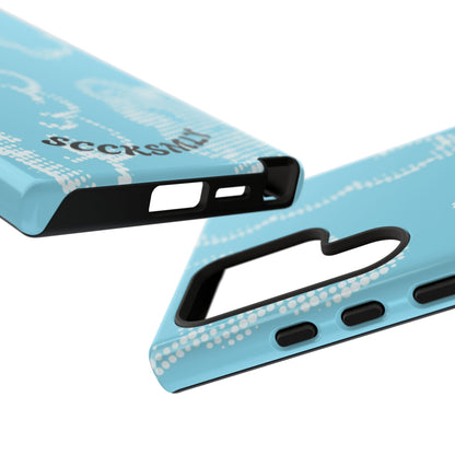 Comic Dot Sky Tough Phone Case for Samsung