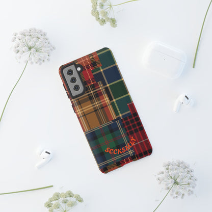Heritage Hues Patchwork Tough Phone Case for Samsung