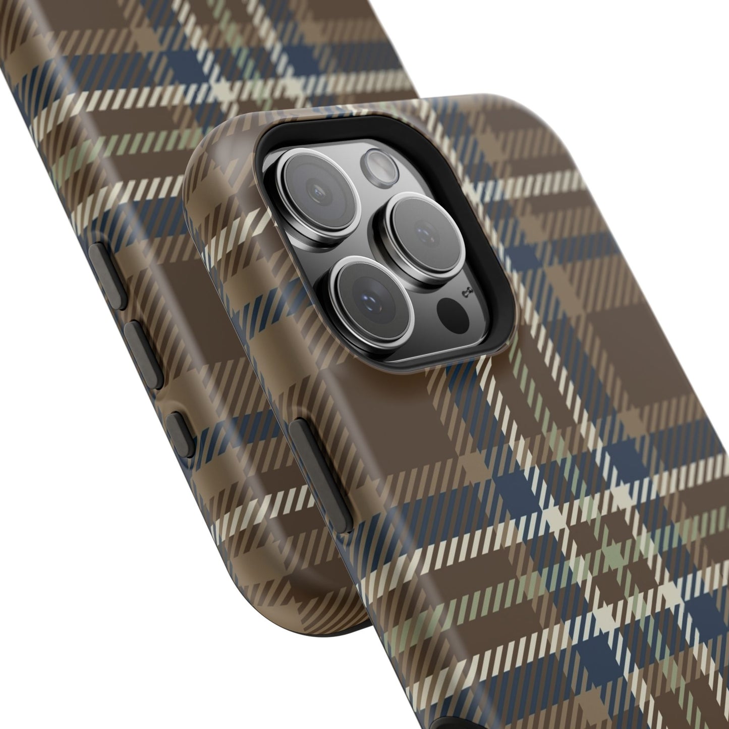 Earth and Sky Plaid Phone Case for Apple
