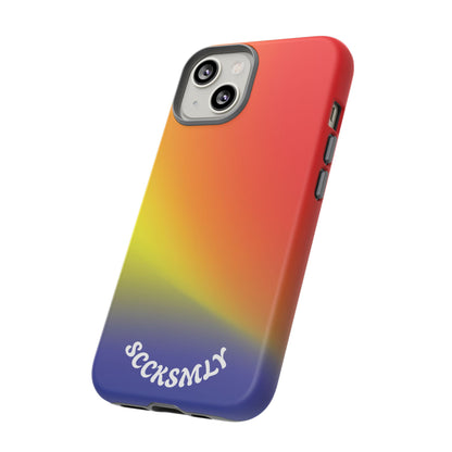 Volcanic Rain Tough Phone Case for Apple