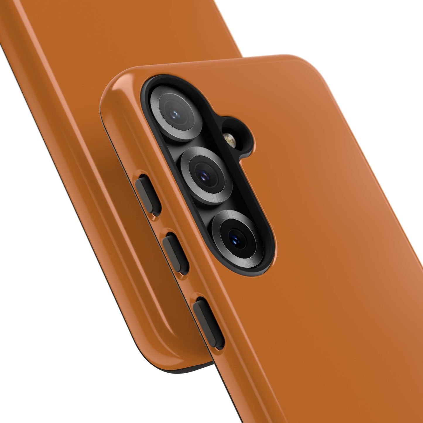 SOLID Terracotta Coal Tough Case for Samsung